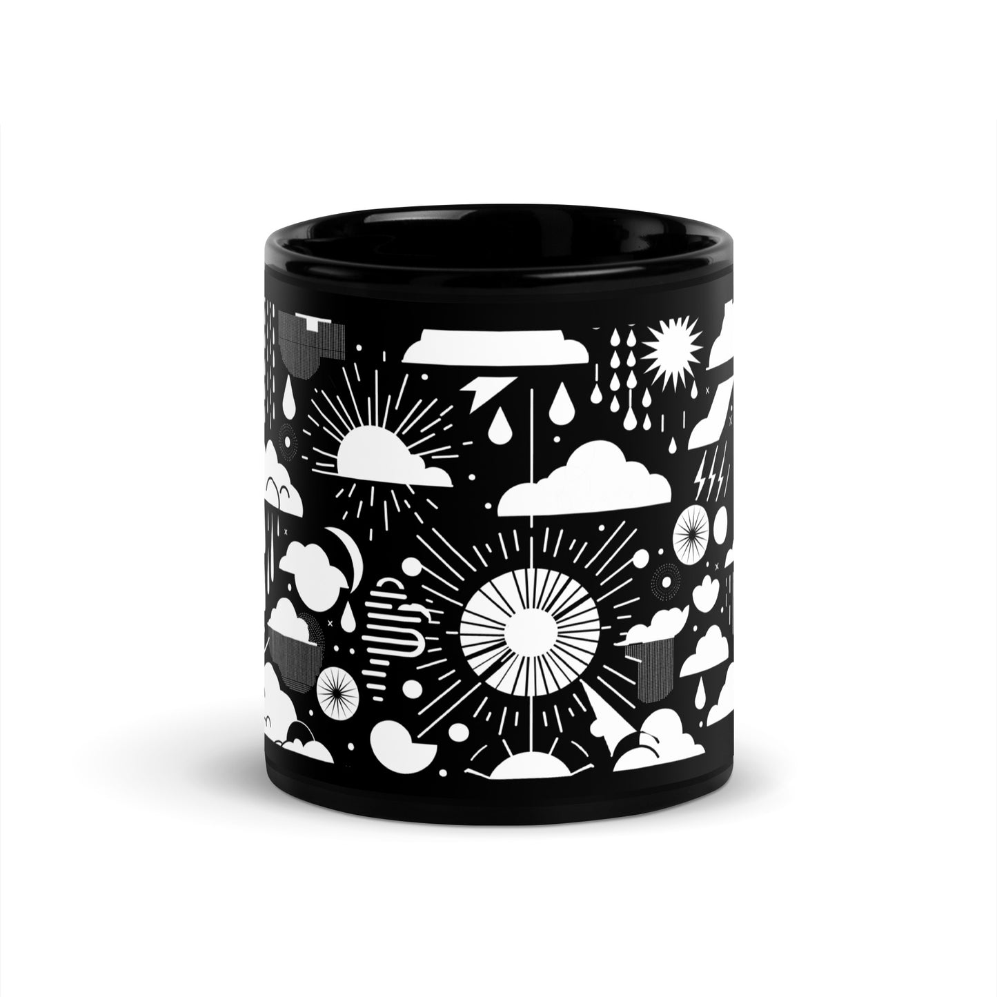 Black Glossy Mug