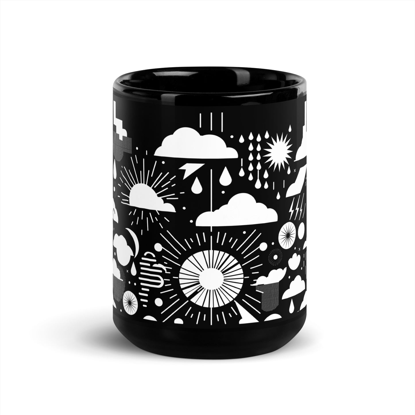 Black Glossy Mug