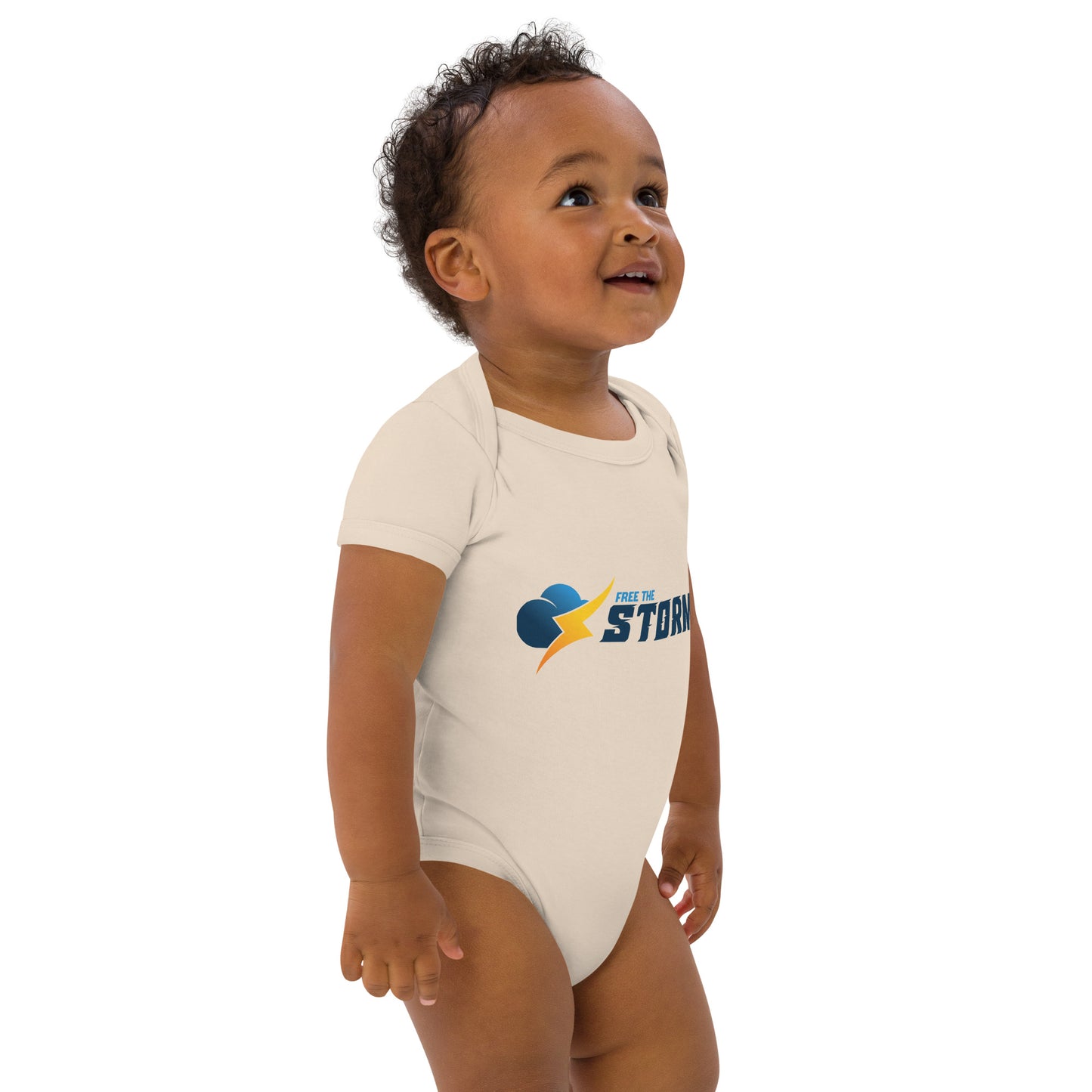 Organic cotton baby bodysuit